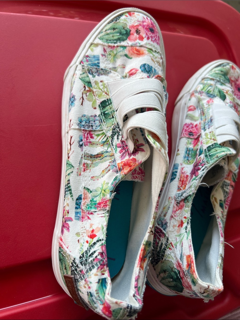 Women’s blowfish Malibu shoes floral 9 - Picture 5 of 8